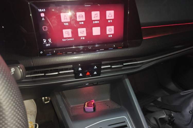 Used Volkswagen Golf GTI 2023 380TSI DSG GTI Audio And AC Panel