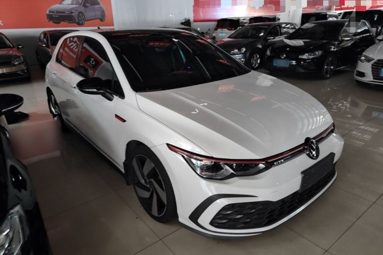 Used Volkswagen Golf GTI 2023 380TSI DSG GTI Front Right 45 Deg