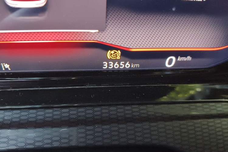 Used Volkswagen Golf GTI 2023 380TSI DSG GTI Odometer Close Up