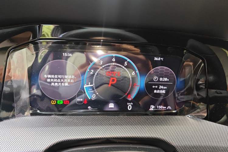 Used Volkswagen Golf GTI 2025 380TSI DSG GTI Instrument Cluster