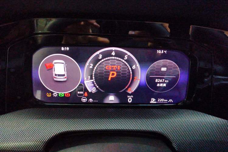 Used Volkswagen Golf GTI 2025 380TSI DSG GTI Instrument Cluster
