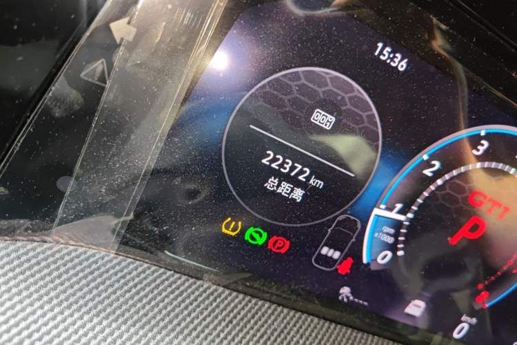 Used Volkswagen Golf GTI 2025 380TSI DSG GTI Odometer Close Up