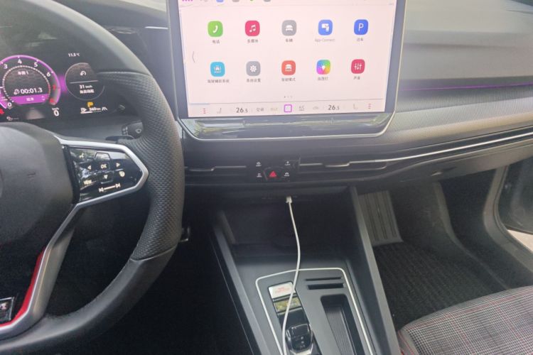 Used Volkswagen Golf GTI 2025 380TSI DSG GTI Audio And AC Panel