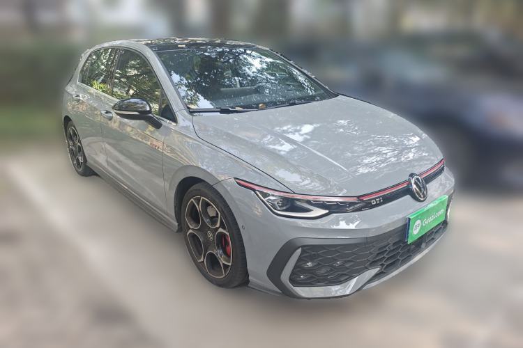 Used Volkswagen Golf GTI 2025 380TSI DSG GTI Front Right 45 Deg