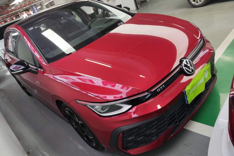 Used Volkswagen Golf GTI 2025 380TSI DSG GTI Front Right 45 Deg