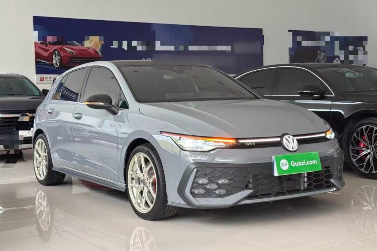 Used Volkswagen Golf GTI 2025 380TSI DSG GTI Front Right 45 Deg
