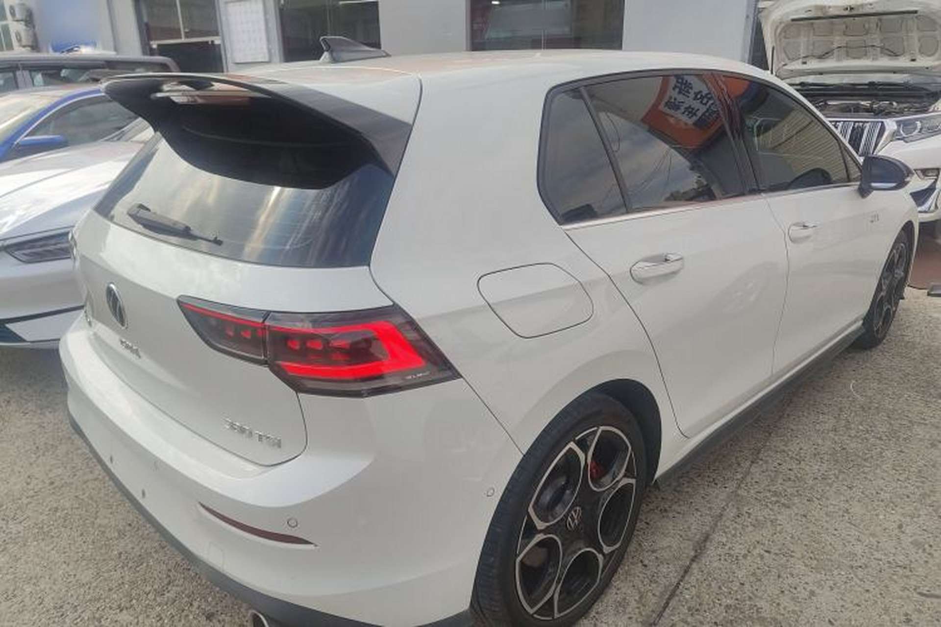 Used Volkswagen Golf GTI 2025 380TSI DSG GTI Rear Right 45 Deg