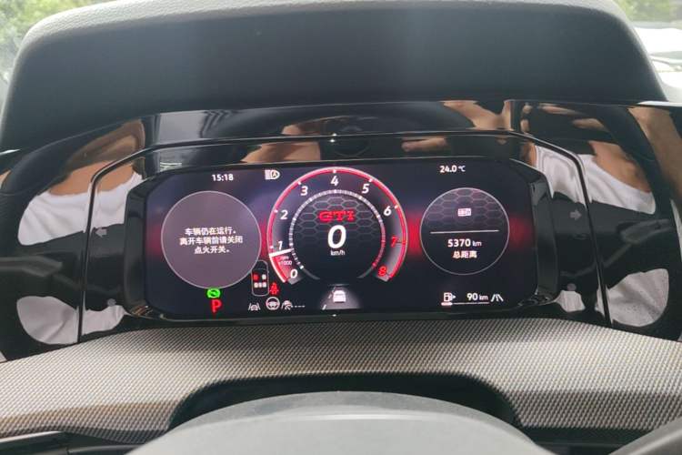 Used Volkswagen Golf GTI 2026 Model 380TSI DSG GTI Instrument Cluster