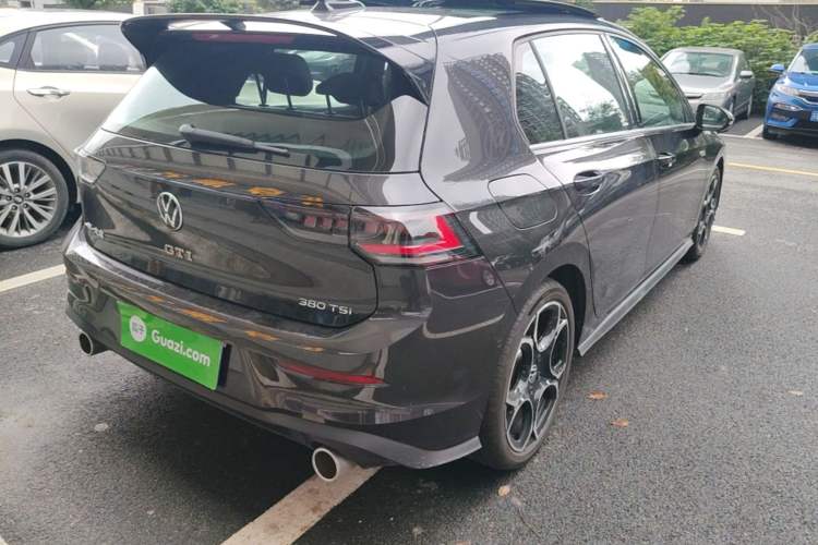 Used Volkswagen Golf GTI 2026 Model 380TSI DSG GTI Rear Right 45 Deg