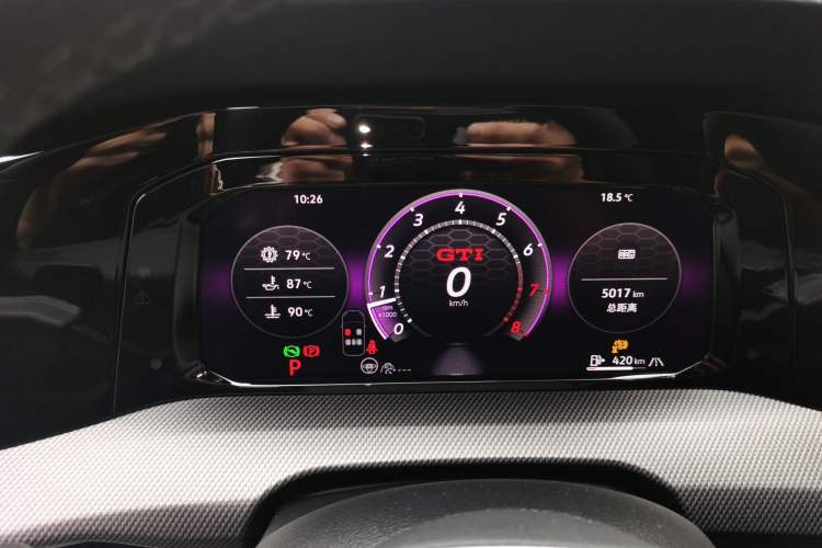 Used Volkswagen Golf GTI 2026 Model 380TSI DSG GTI Instrument Cluster