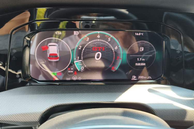 Used Volkswagen Golf GTI 2026 Model 380TSI DSG GTI Instrument Cluster