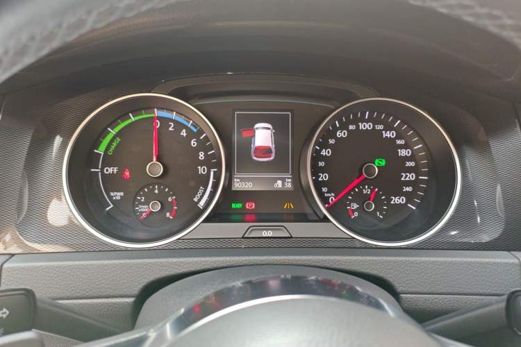 Used Volkswagen Golf New Energy 2015 GTE model Instrument Cluster