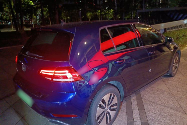 Used Volkswagen Golf New Energy 2018 e-Golf Rear Right 45 Deg