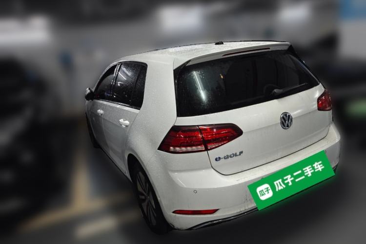 Used Volkswagen Golf New Energy 2018 e-Golf Rear Left 45 Deg