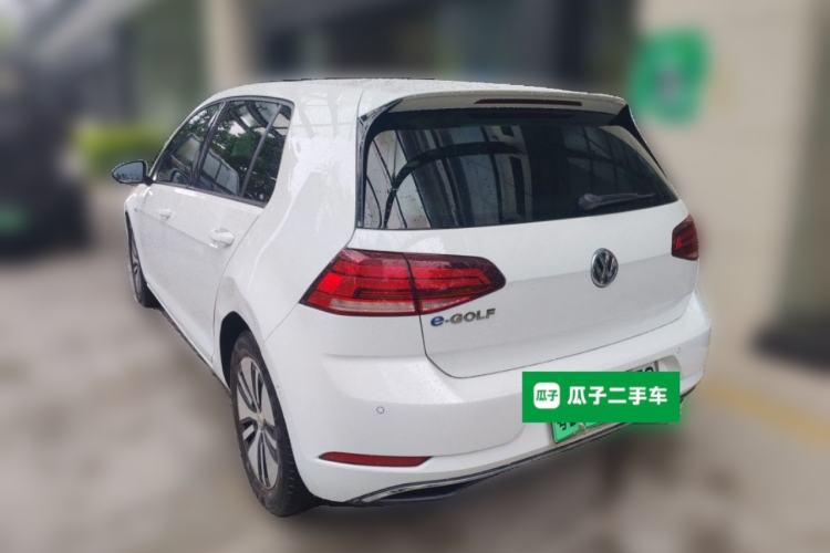Used Volkswagen Golf New Energy 2018 e-Golf Rear Left 45 Deg