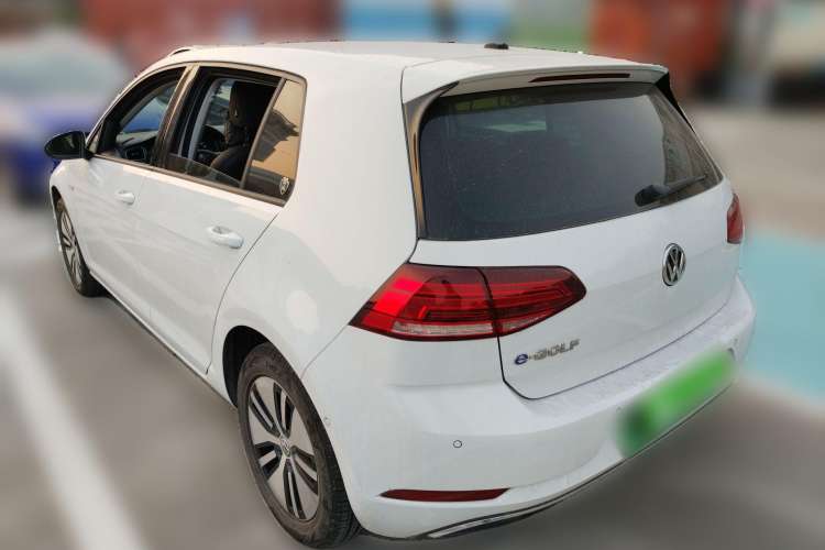 Used Volkswagen Golf New Energy 2018 e-Golf Rear Left 45 Deg