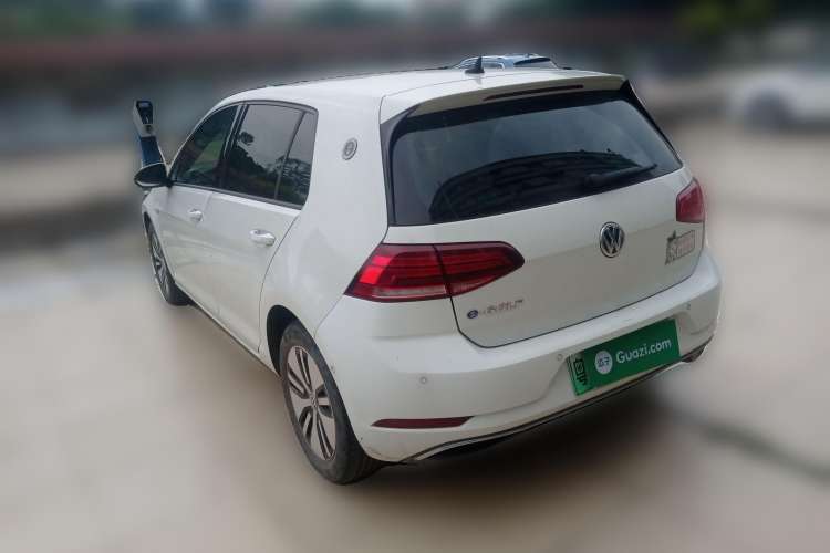 Used Volkswagen Golf New Energy 2018 e-Golf Rear Left 45 Deg