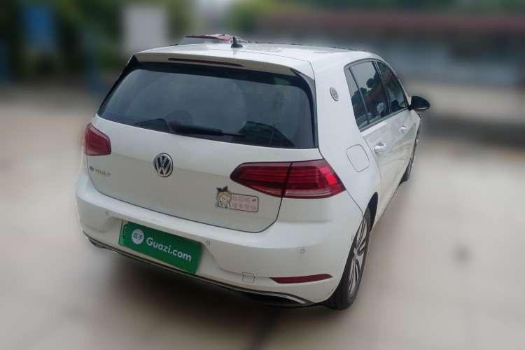 Used Volkswagen Golf New Energy 2018 e-Golf Rear Right 45 Deg
