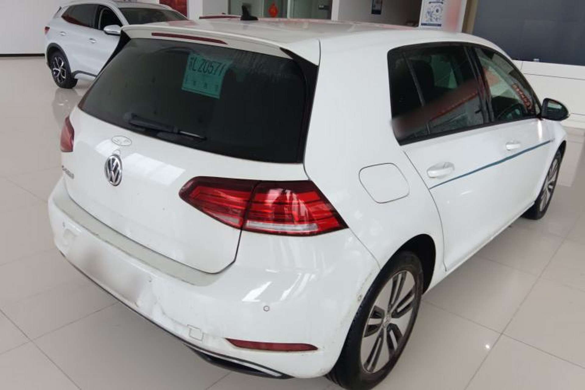 Used Volkswagen Golf New Energy 2018 e-Golf Rear Right 45 Deg