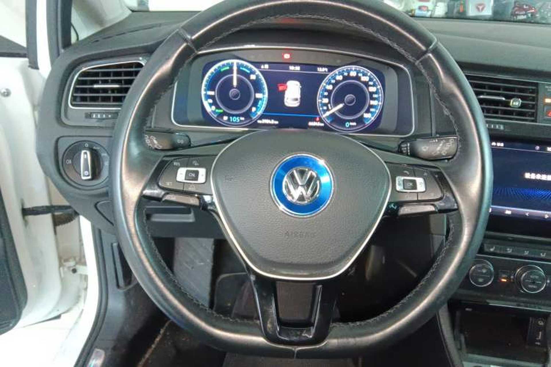 Used Volkswagen Golf New Energy 2018 e-Golf Steering Wheel