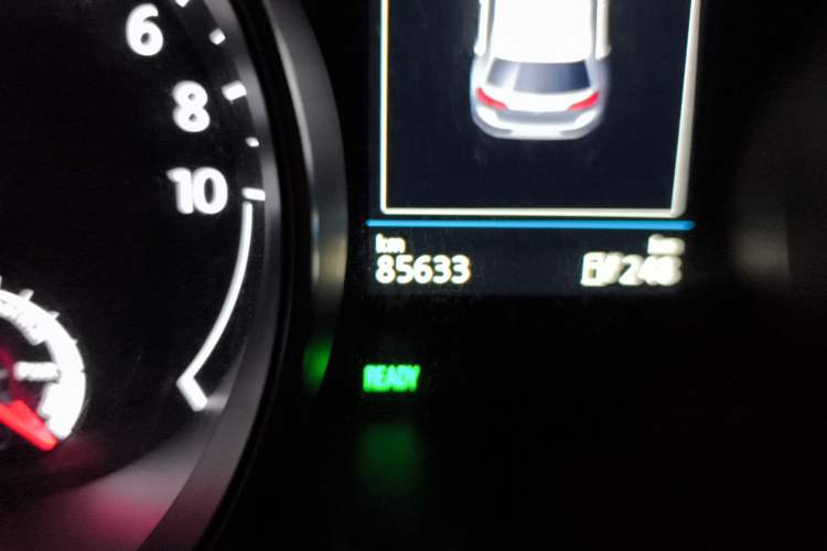 Used Volkswagen Golf Pure Electric 2020 Chari Odometer Close Up