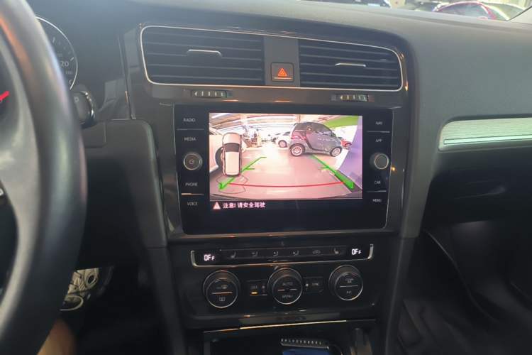 Used Volkswagen Golf Pure Electric 2020 Chariot Pro Audio And AC Panel