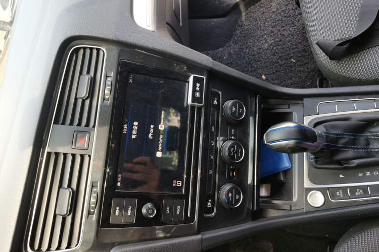 Used Volkswagen Golf Pure Electric 2020 Chari Audio And AC Panel