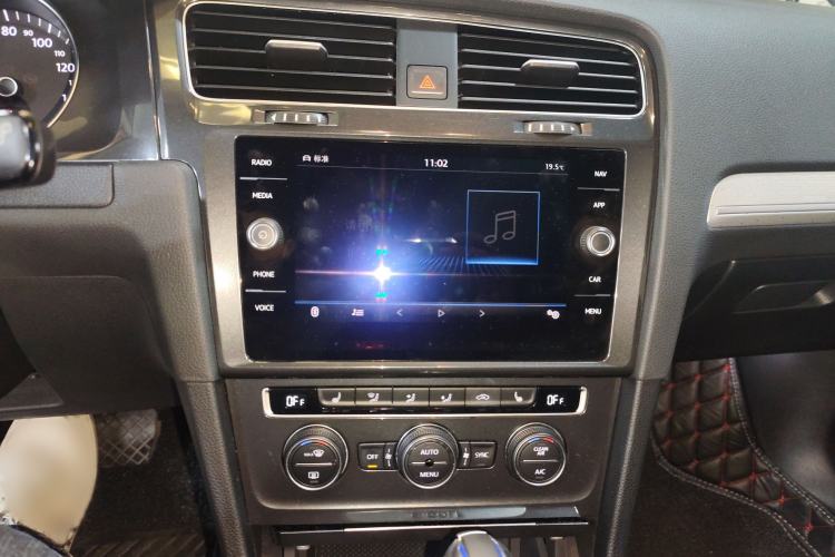 Used Volkswagen Golf Pure Electric 2020 Chariot Pro Audio And AC Panel