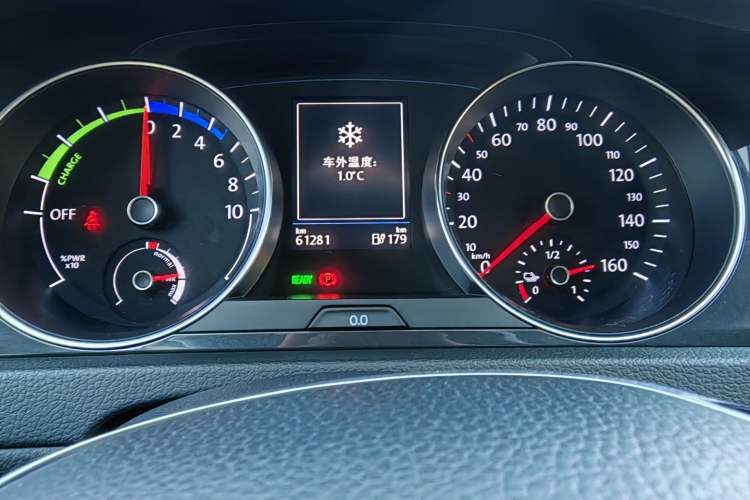 Used Volkswagen Golf Pure Electric 2020 Chariot Pro Odometer Close Up