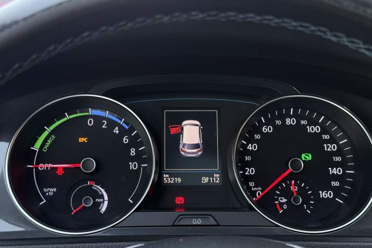 Used Volkswagen Golf Pure Electric 2020 Chariot Pro Odometer Close Up