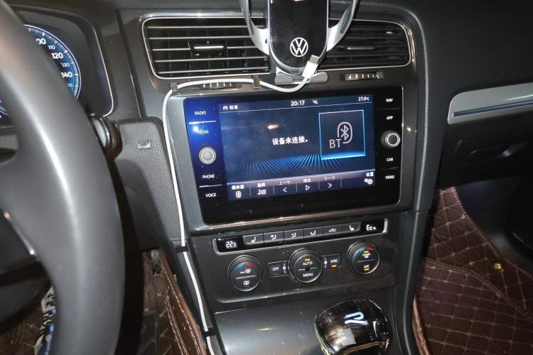 Used Volkswagen Golf Pure Electric 2020 Chariot Pro Audio And AC Panel