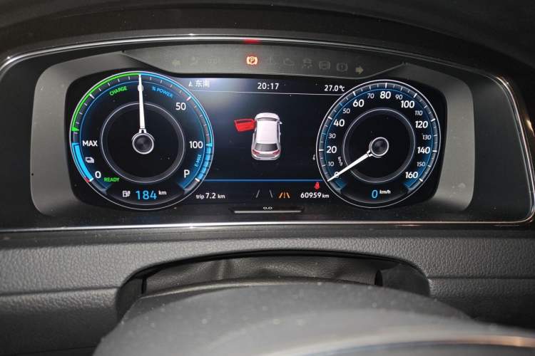 Used Volkswagen Golf Pure Electric 2020 Chariot Pro Odometer Close Up