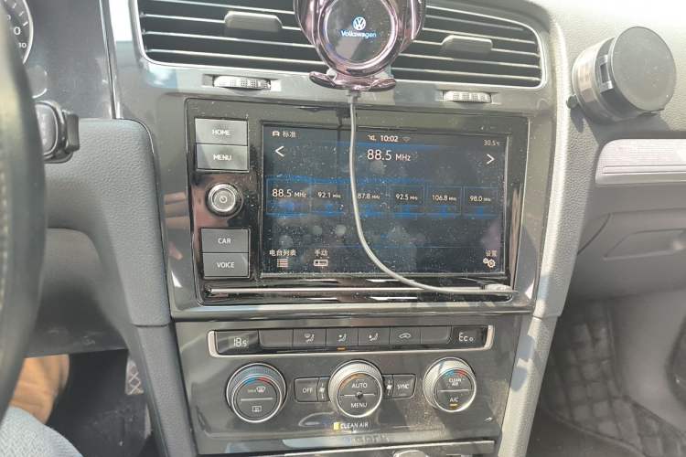 Used Volkswagen Golf Pure Electric 2020 Chari Audio And AC Panel