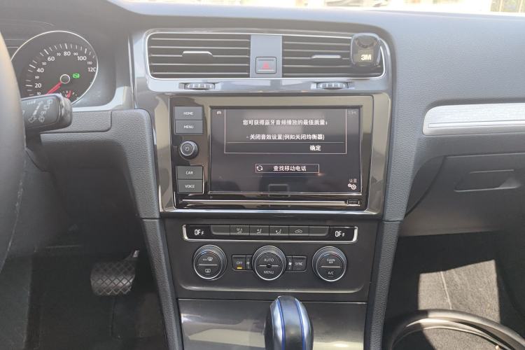 Used Volkswagen Golf Pure Electric 2020 Chariot Pro Audio And AC Panel