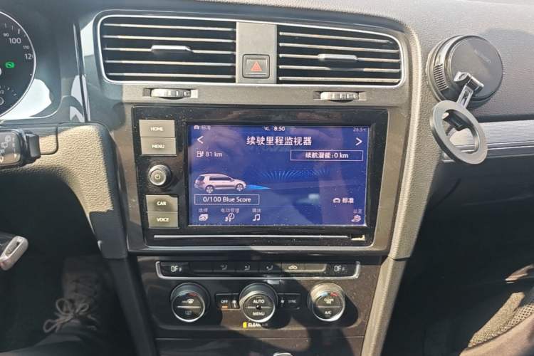 Used Volkswagen Golf Pure Electric 2020 Chari Audio And AC Panel