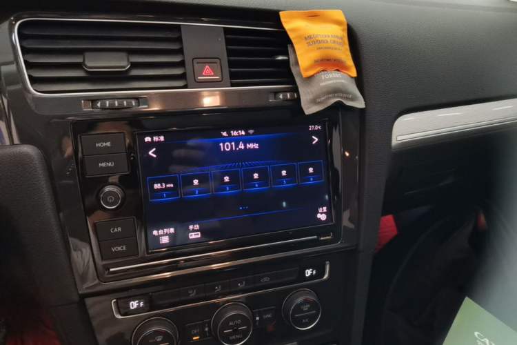 Used Volkswagen Golf Pure Electric 2020 Chari Audio And AC Panel