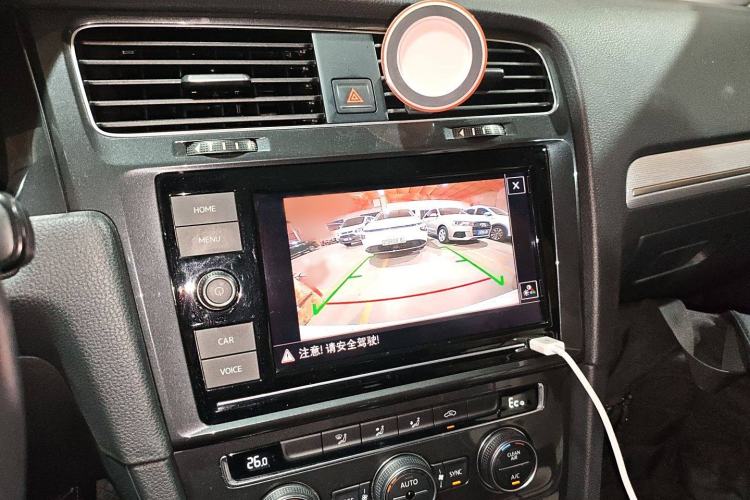 Used Volkswagen Golf Pure Electric 2020 Chari Audio And AC Panel