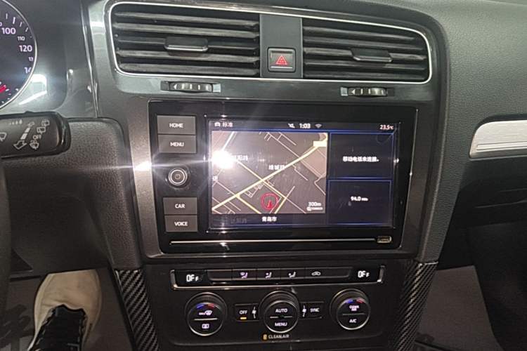 Used Volkswagen Golf Pure Electric 2020 Chari Audio And AC Panel