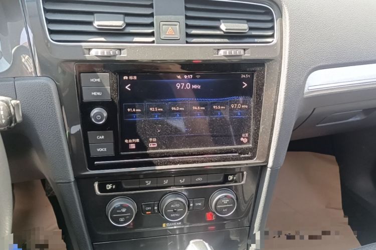 Used Volkswagen Golf Pure Electric 2020 Chari Audio And AC Panel