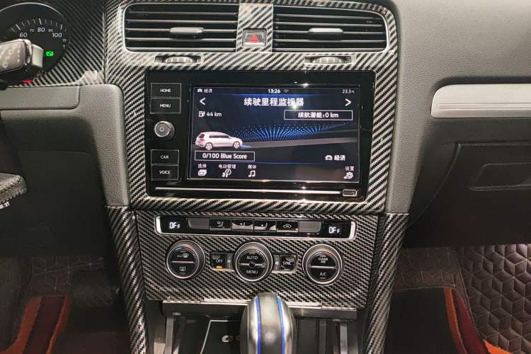 Used Volkswagen Golf Pure Electric 2020 Chari Audio And AC Panel