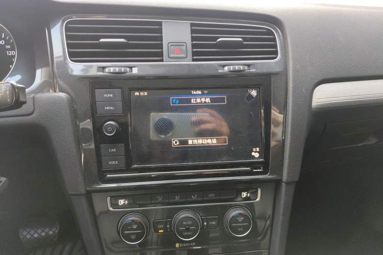 Used Volkswagen Golf Pure Electric 2020 Chari Audio And AC Panel