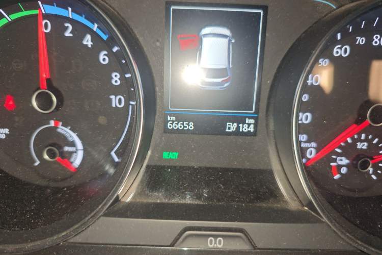 Used Volkswagen Golf Pure Electric 2020 Chari Odometer Close Up