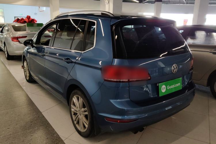 Used Volkswagen Golf Sportsvan 2016 230TSI Automatic Luxury Version Rear Left 45 Deg