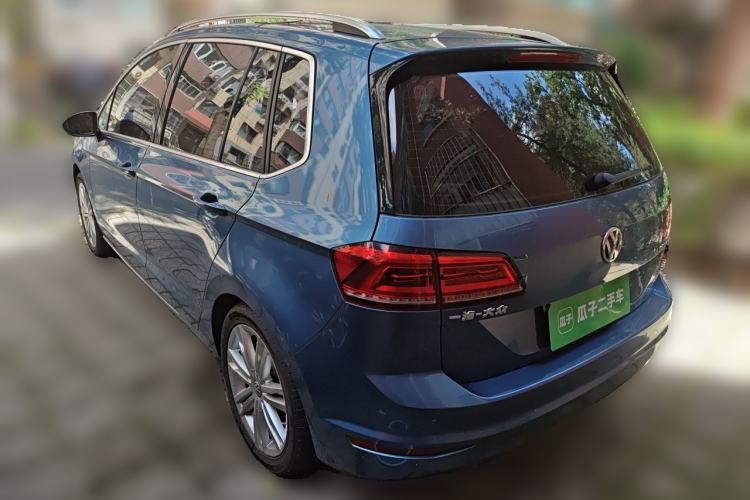 Used Volkswagen Golf Sportsvan 2016 230TSI Automatic Luxury Version Rear Left 45 Deg