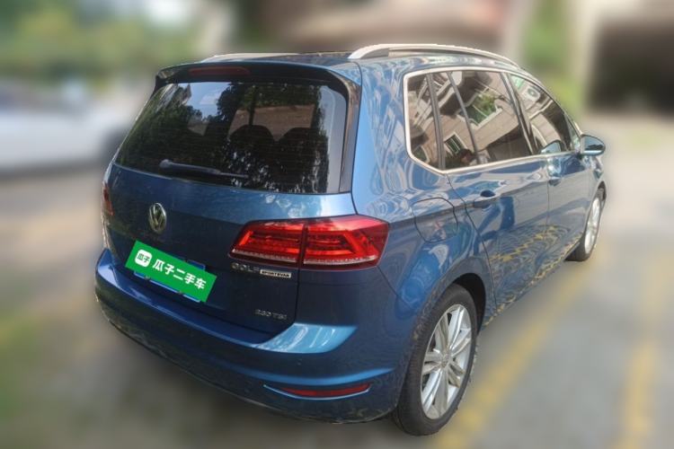 Used Volkswagen Golf Sportsvan 2016 230TSI Automatic Luxury Version Rear Right 45 Deg