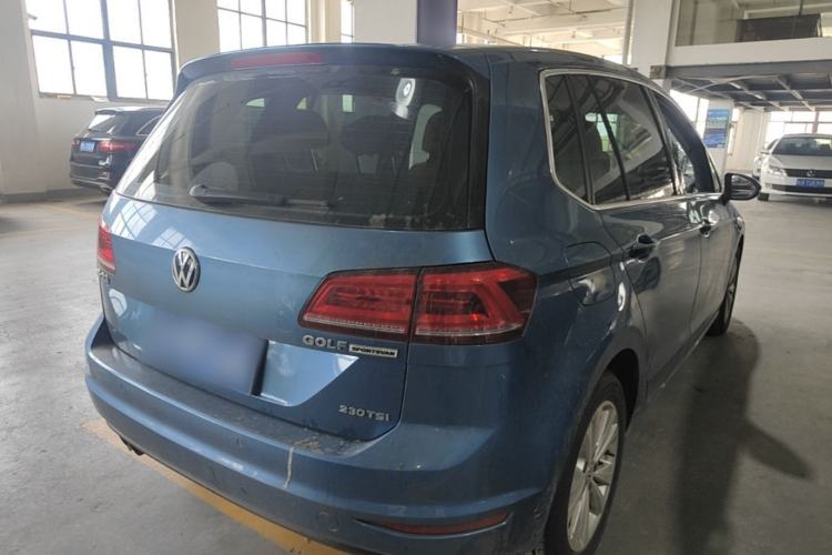 Used Volkswagen Golf Sportsvan 2016 230TSI Automatic Trend Edition Rear Right 45 Deg