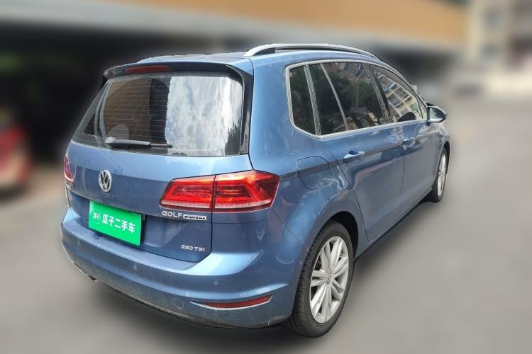 Used Volkswagen Golf Sportsvan 2016 280TSI Automatic Flagship Model Rear Right 45 Deg