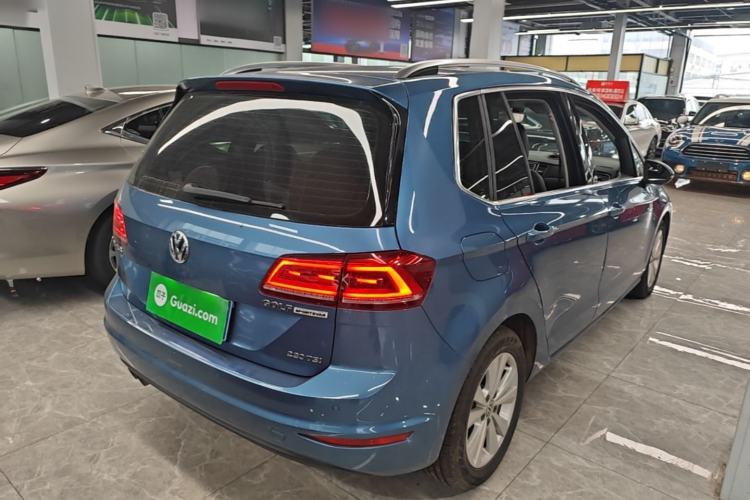 Used Volkswagen Golf Sportsvan 2016 230TSI Automatic Trend Edition Rear Right 45 Deg