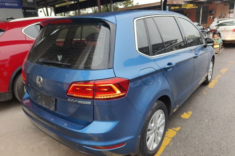 Used Volkswagen Golf Sportsvan 2016 230TSI Automatic Trend Edition Rear Right 45 Deg