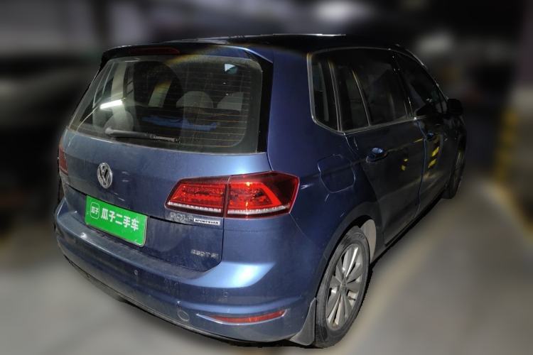 Used Volkswagen Golf Sportsvan 2016 230TSI Automatic Trend Edition Rear Right 45 Deg